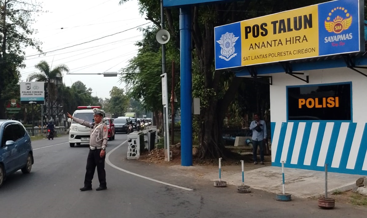Dituding Terima Suap, Anggota Lantas Pospam Talun Tegas Bantah: “Itu Tidak Benar!”